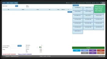 BottlePOS Checkout Interface