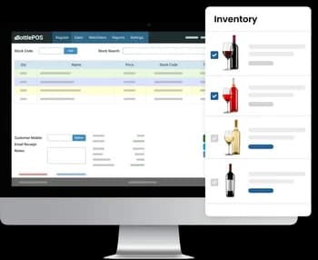 BottlePOS Liquor Store Inventory Screen