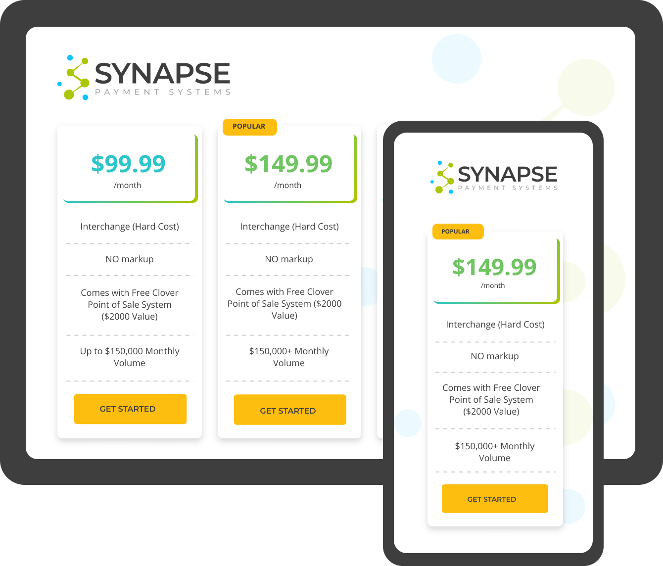 Synapse pricing tier comparison