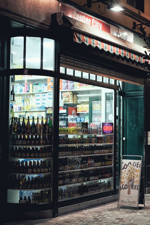 Liquor Store Storefront