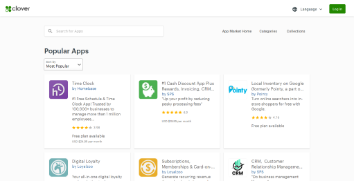 Clover App Marketplace