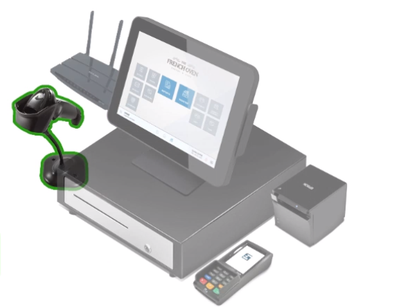 Exatouch POS System Barcode Scanner